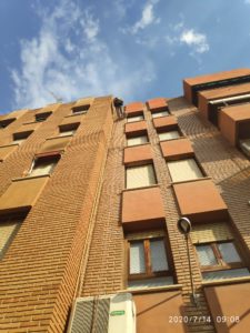 Trabajos verticales en fachadas